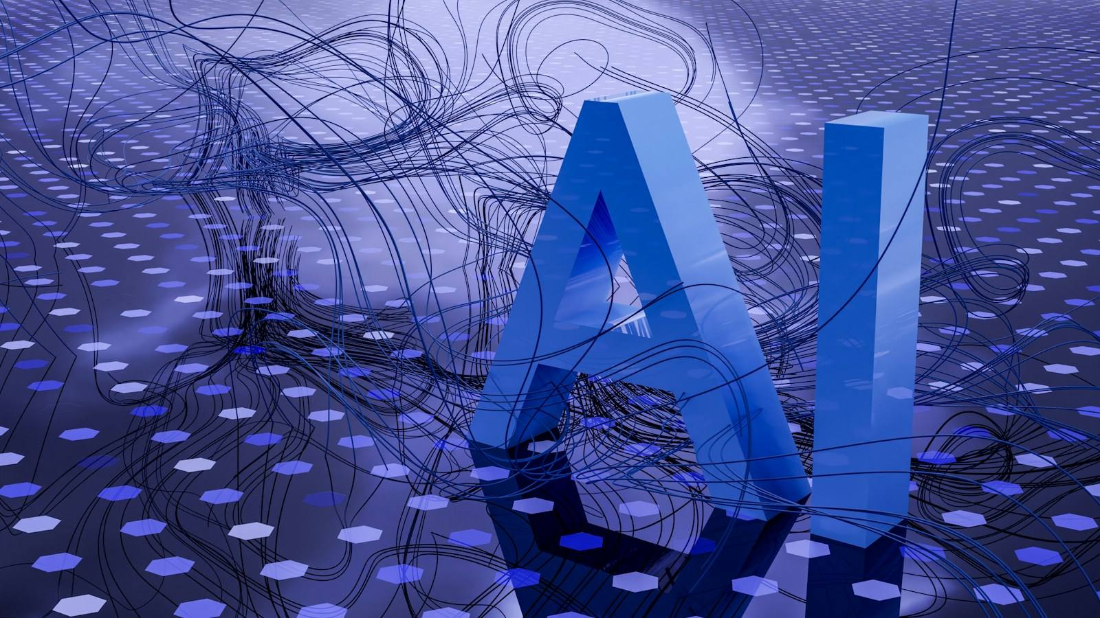 Abstract neural network visualization representing the ORION AI analysis engine